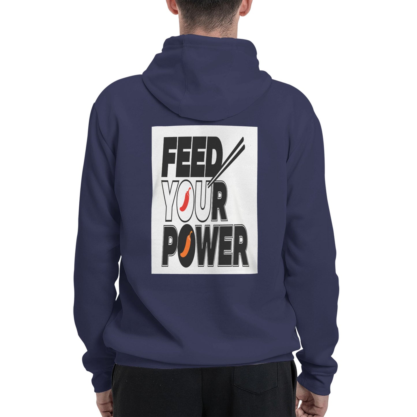 KUNG FOOD POWER Hoodie - White with Kung Fu Cat Design | 2026 World Cup Streetwear